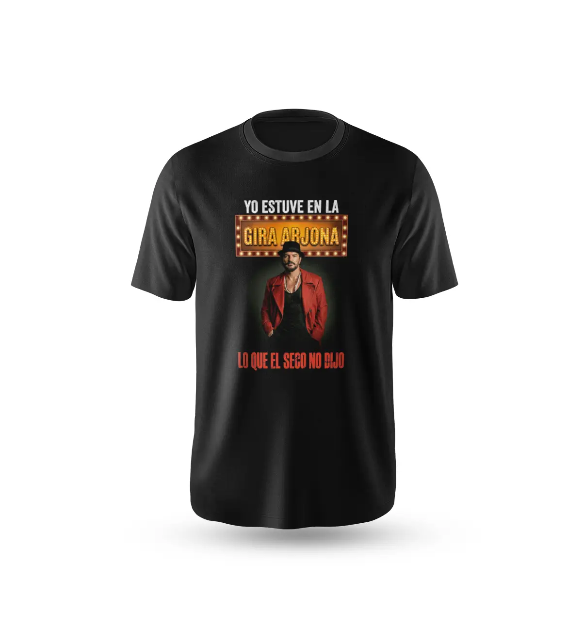 Remera Arjona "Yo estuve en la gira" - Tour Lo que el Seco no dijo