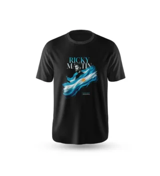 Remera estampada Ricky Martin Tour Live 2026 Argentina #03